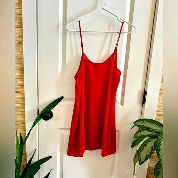 Knox Rose Burnt Orange Embroidered Mini Dress - Picture 6 of 6